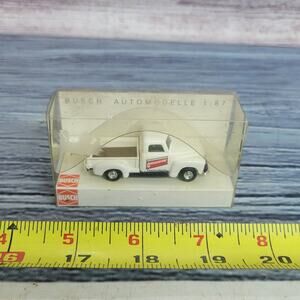 Cornerstone 1/87 scale Chevrolet pickup truck white/red #48290